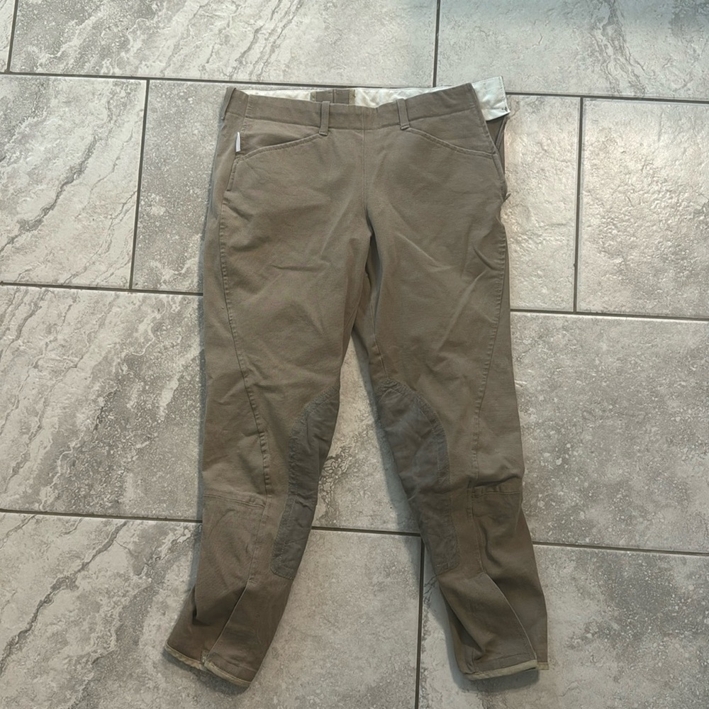 Tailored Sportsman Mocha Knee Patch Breech